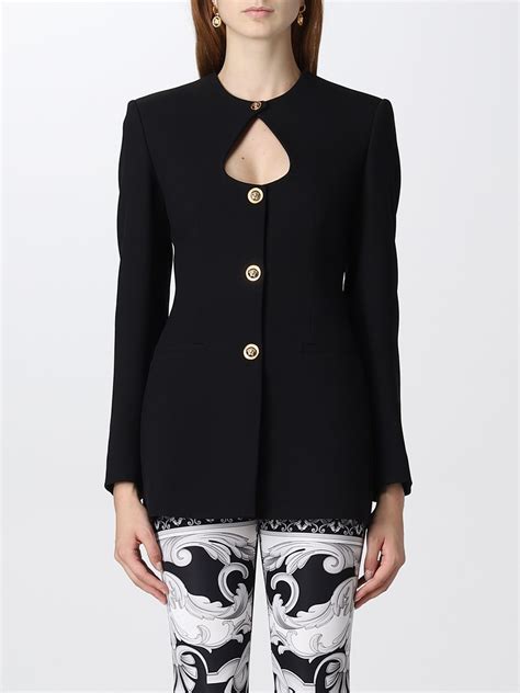 versace blazer women's|Versace blazer price.